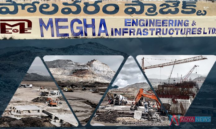 Amidst the Corona crisis, Polavaram works at a brisk pace