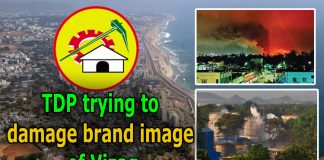 TDP trying to damage brand image of Vizag
