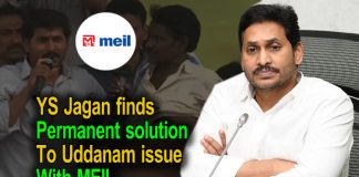 YS Jagan finds permanent solution to Uddanam issue With MEIL