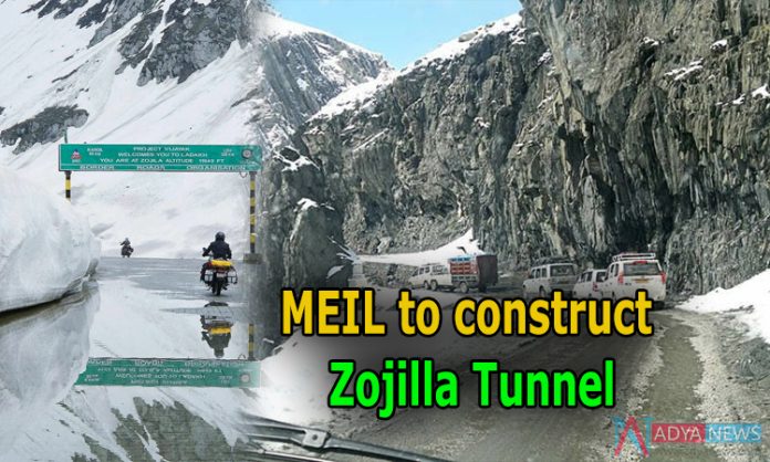 MEIL to construct Zojilla Tunnel