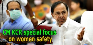 CM KCR special focus on women safety
