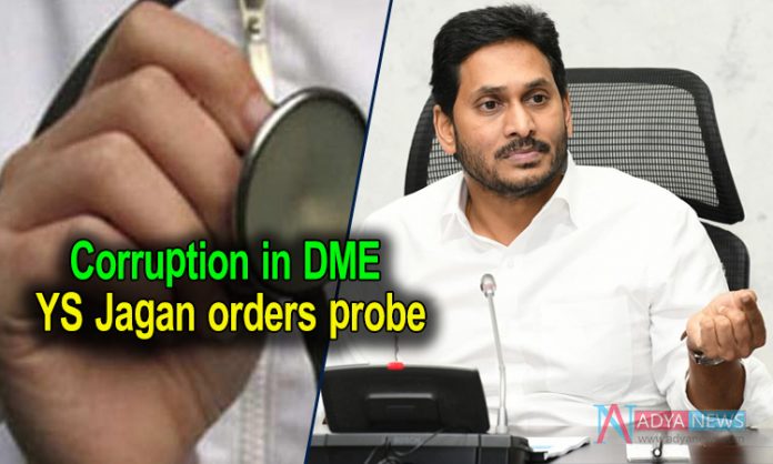 Corruption in DME: YS Jagan orders probe