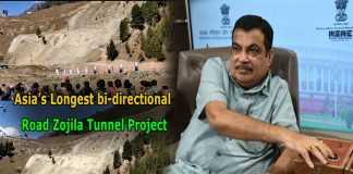 Asia’s Longest bi-directional Road Zojila Tunnel Project