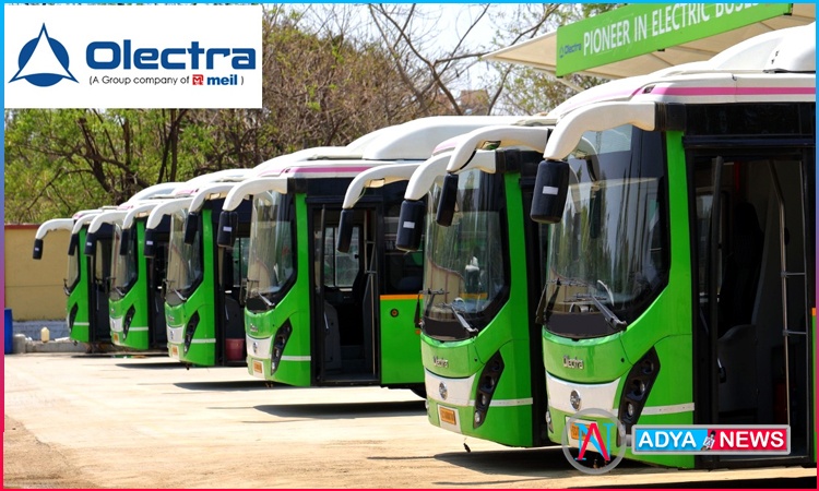 Olectra-Evey Trans wins 350 EV bus order & Becomes L-1 bidder for 300 buses