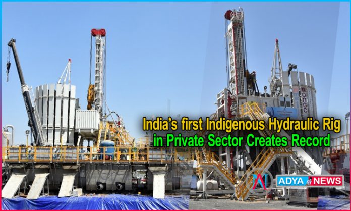 Indigenous Advanced Technology Oil Drilling Rigs by MEIL
