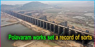 Polavaram works set a record of sorts